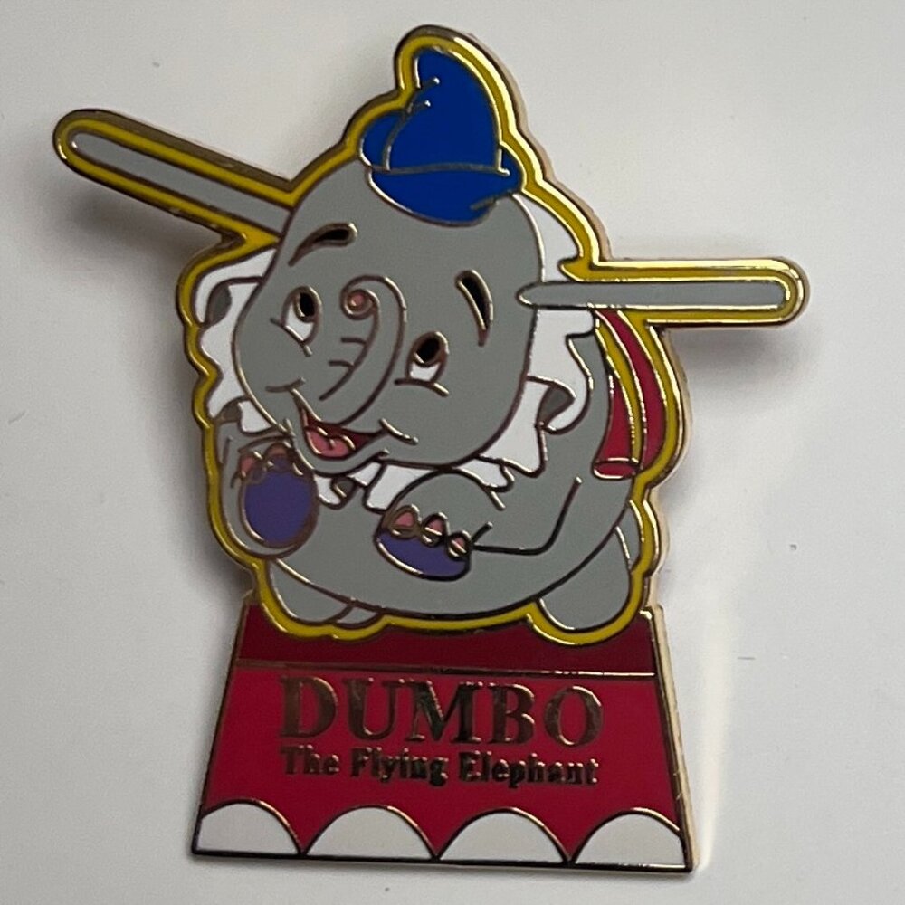 dumbo flying elephant  • wdw fantasyland ride • disney pin